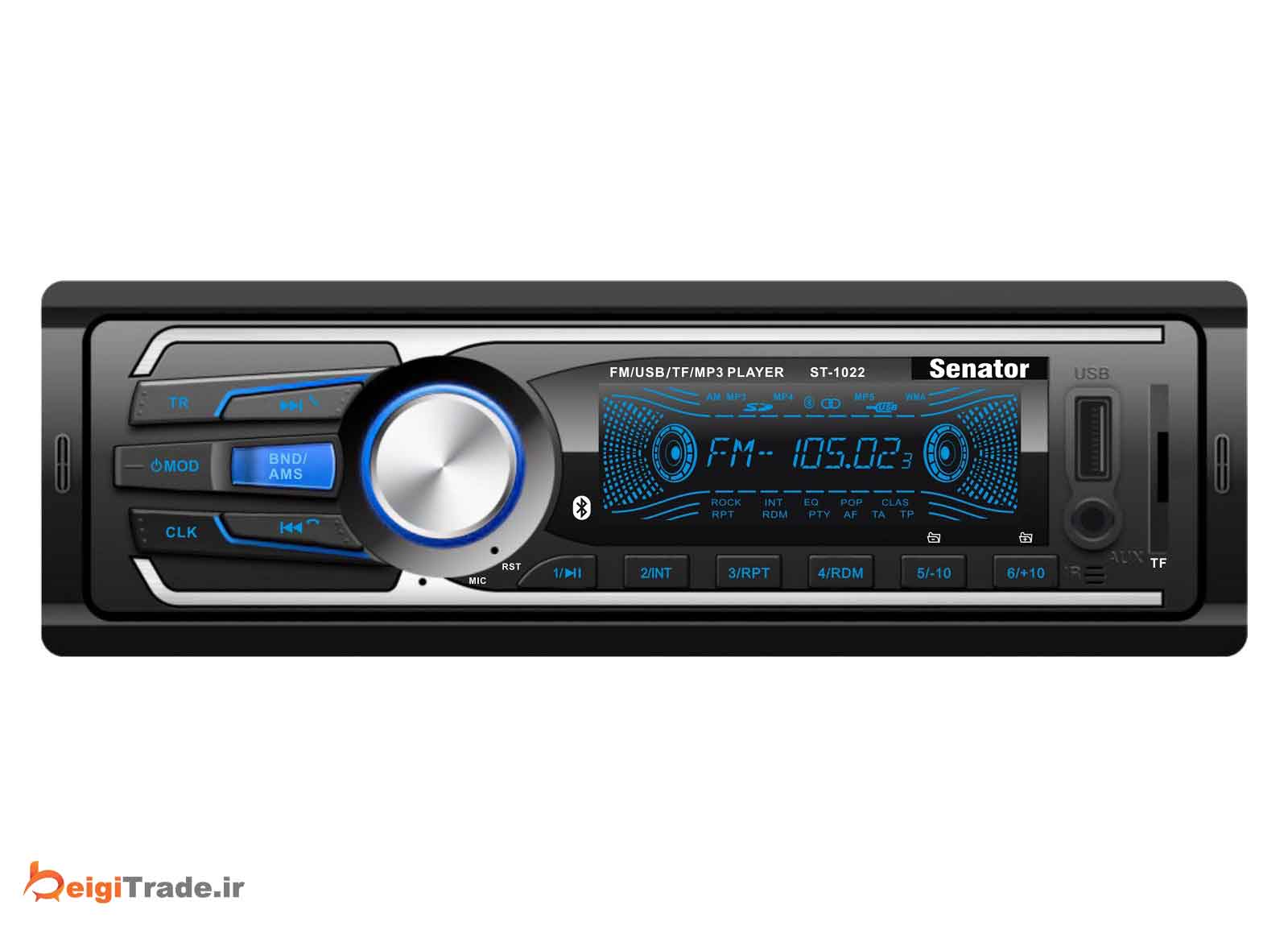 رادیو پخش خودرو سناتور مدل ST-1022
