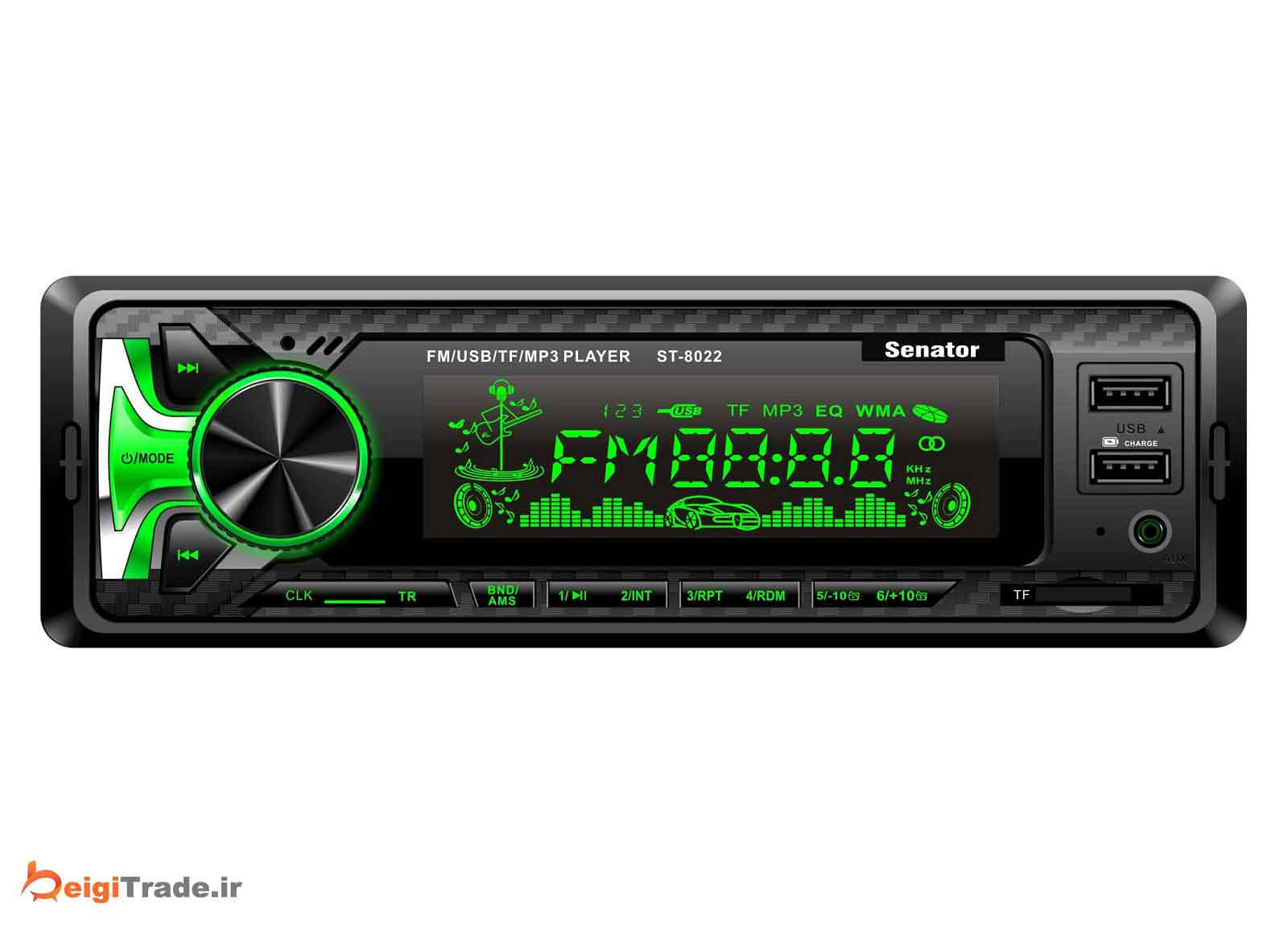 رادیو پخش خودرو سناتور مدل ST-8022
